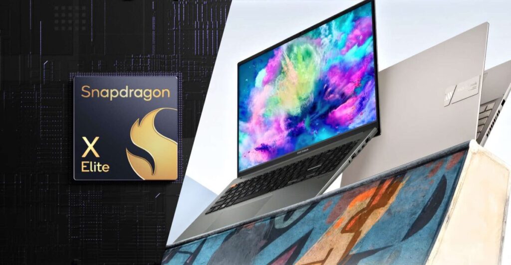 ASUS dévoile le Vivobook S 15 OLED avec Snapdragon X Elite X1E 78 100
