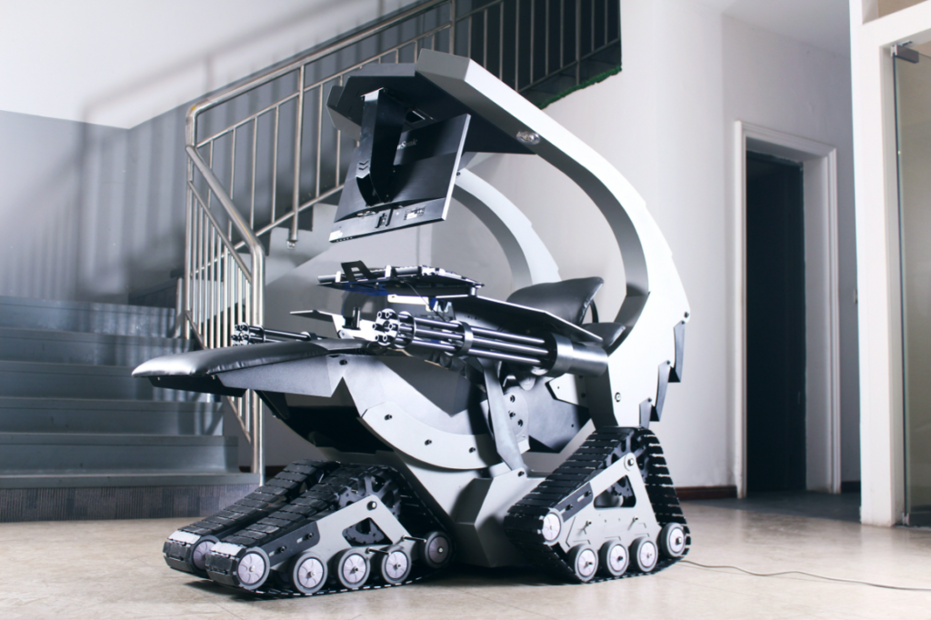 Cluvens Gatling Battlestation zero-gravity chair