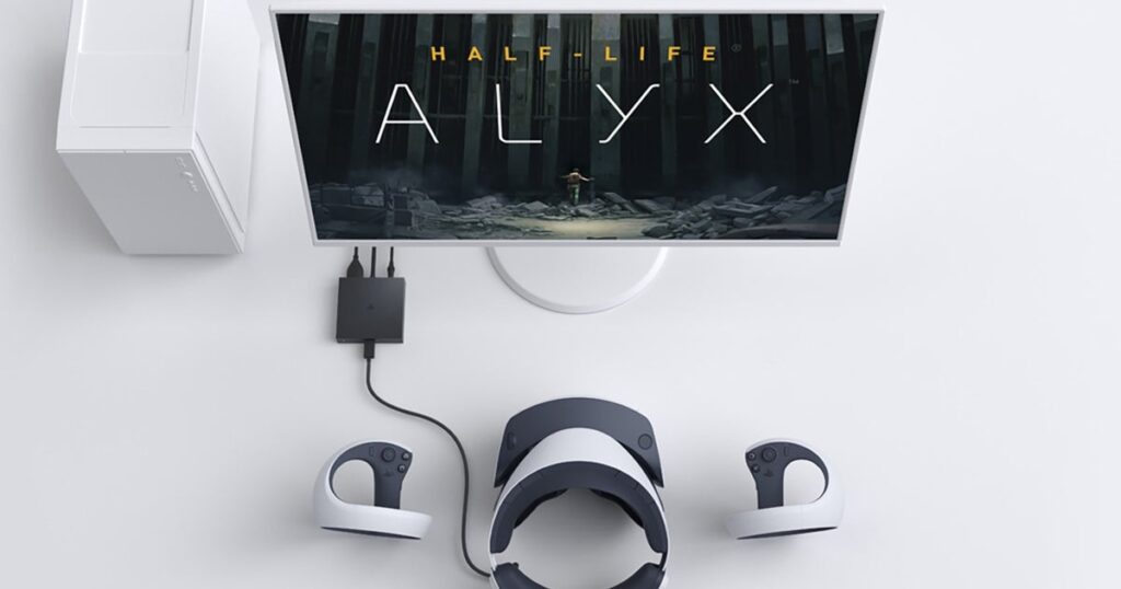 Half-Life: Alyx soon playable with PS VR2 thanks to new PC adapter