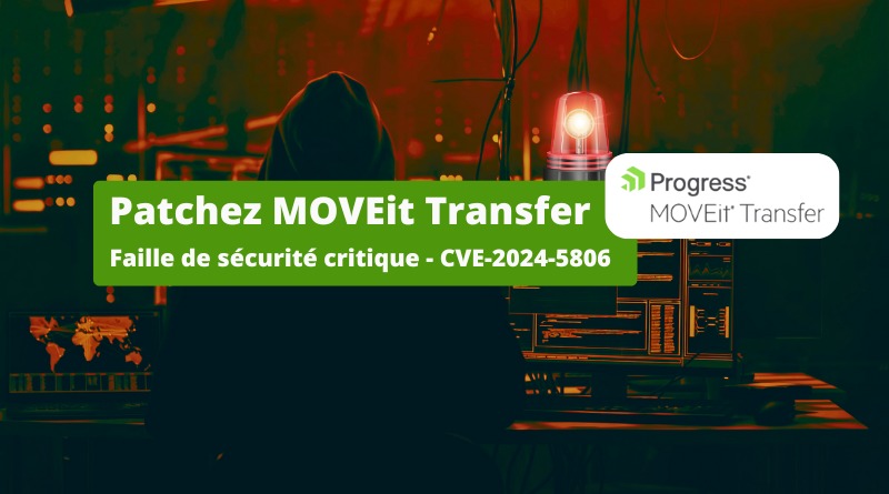 MOVEit Transfer - Faille de sécurité critique - CVE-2024-5806