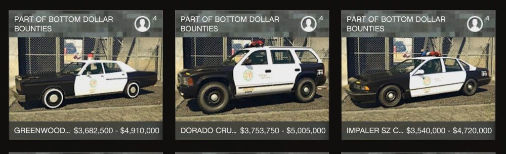 3 nouveaux véhicules de forces de l'ordre ont été ajoutés à GTA Online.