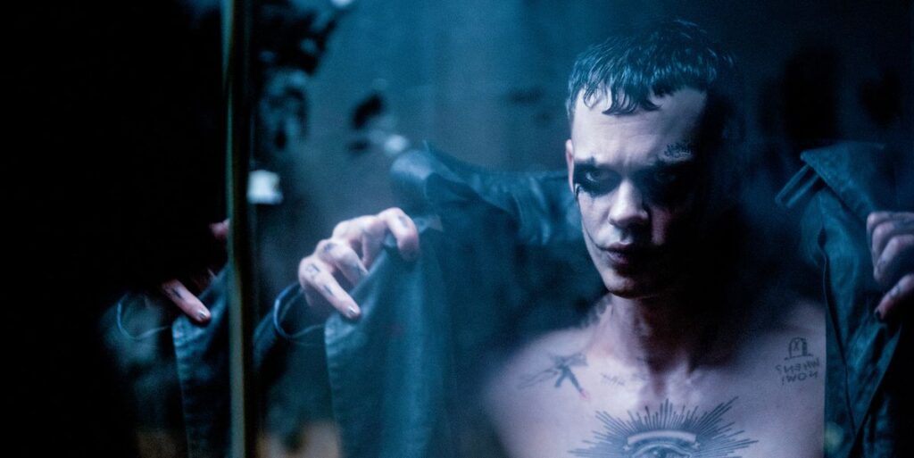 Bill Skarsgård isn't a fan of The Crow's ending in new movie