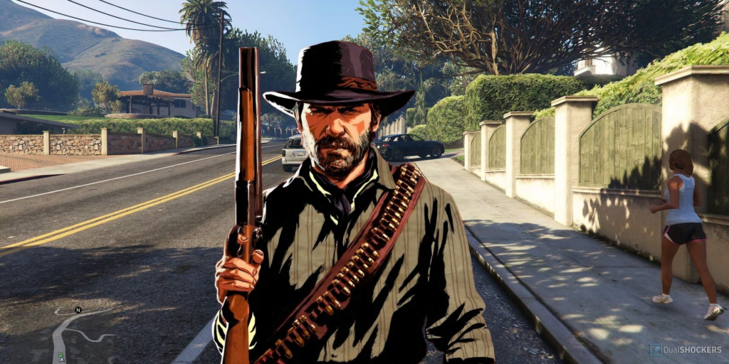 GTA Online Leroy O’Neil Most Wanted Mission Has An Iconic RDR2 Easter Egg
