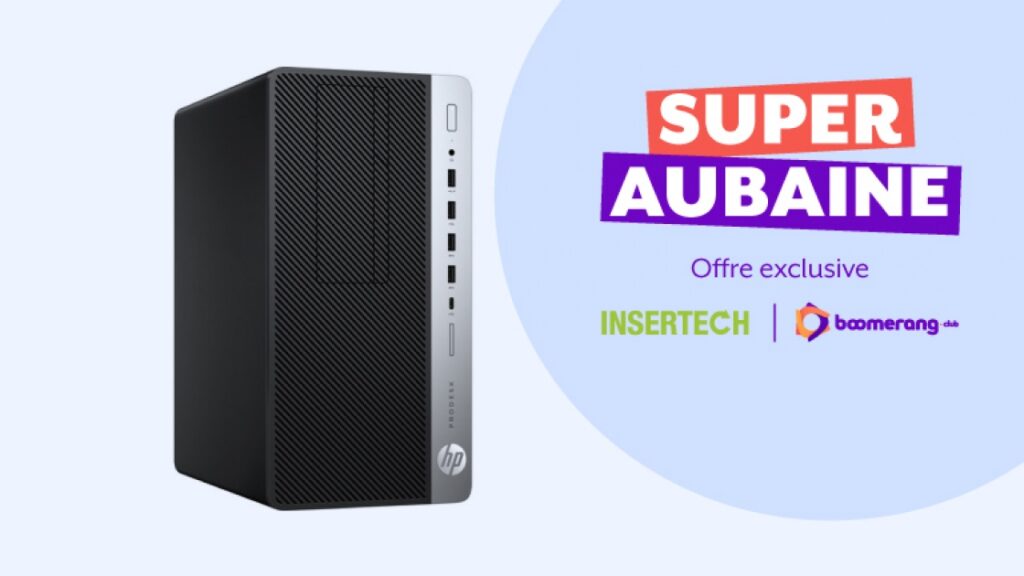 Une petite tour de HP reconditionnée pour 350$