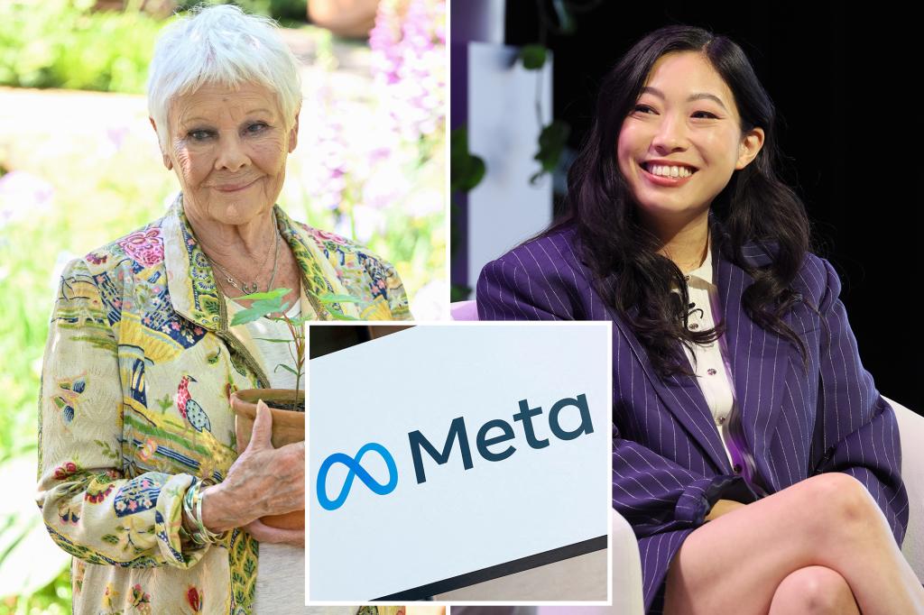 Meta wants Judy Dench, Awkwafina and Keegan-Michael Key for AI deals