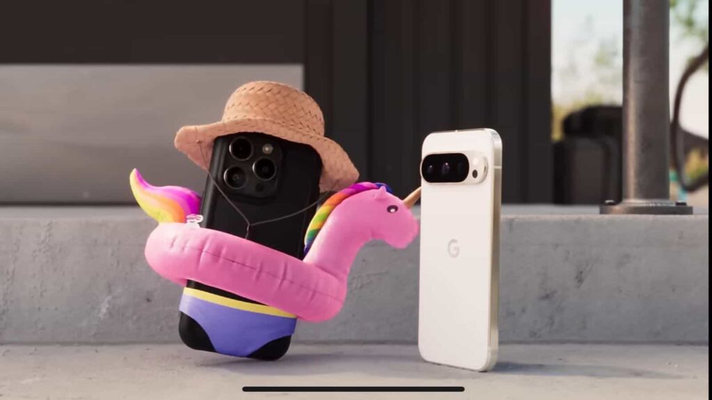 Pixel 9 Pro Meets iPhone in fan-favorite promo series from Google