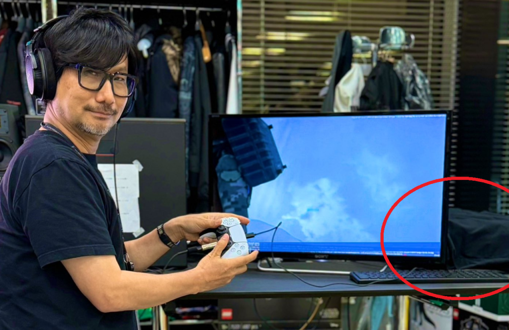 Hideo Kojima spotted with possible PS5 Pro following recent final design leak