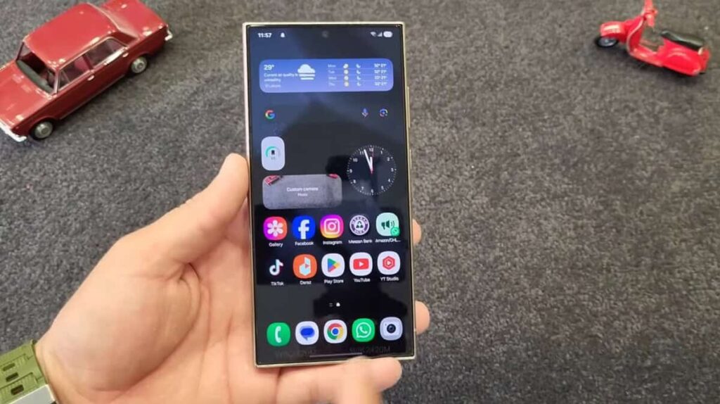 New video shows a Galaxy S24 Ultra running One UI 7 in HD