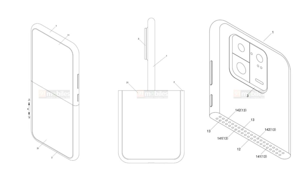 Xiaomi patents a smartphone that you can... split in half