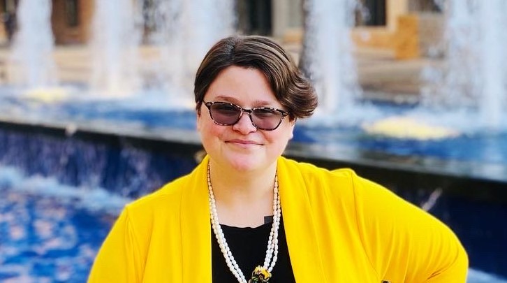 Gemini Creason-Parker receives a best poster award from Division of Feminist Criminology