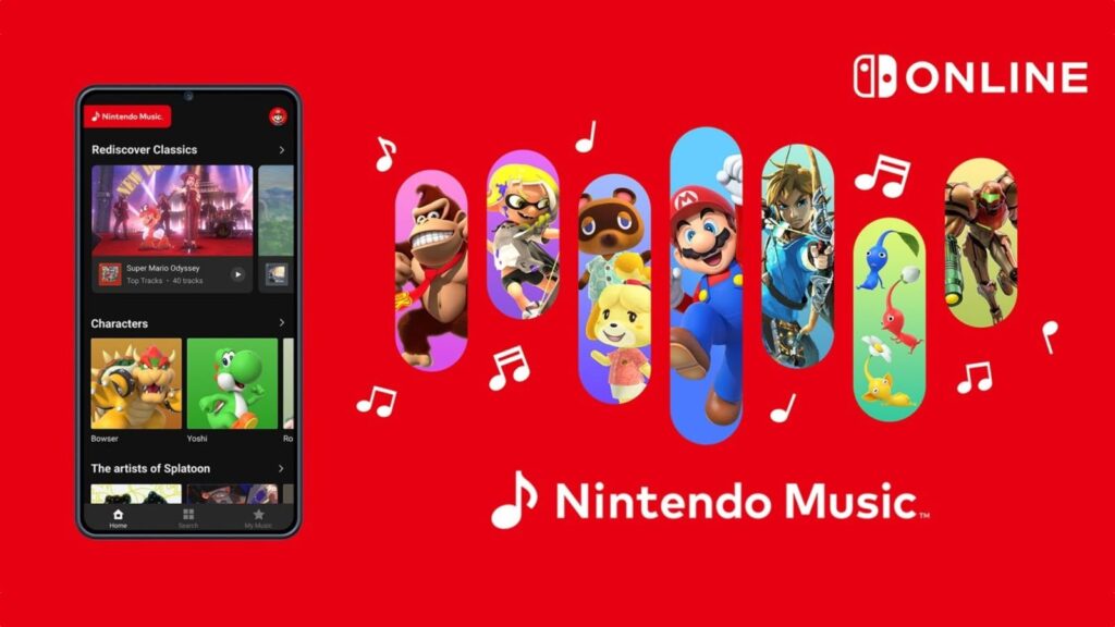 Nintendo Music app launches on the App Store, offers access to music from the company’s game library