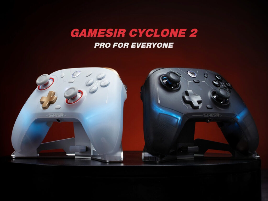 Lancement de GameSir Cyclone 2 : Sticks Mag-Res TMR, RGB personnalisable et compatibilité multiplateforme