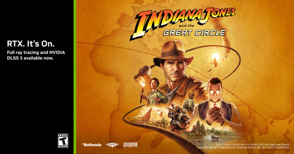 Indiana Jones and the Great Circle Out Now With Full Ray Tracing & DLSS 3 | GeForce News