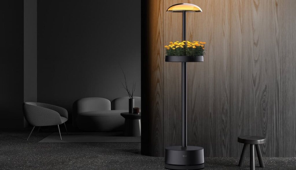 LG's upcoming smart lamp lets you grow plants at home