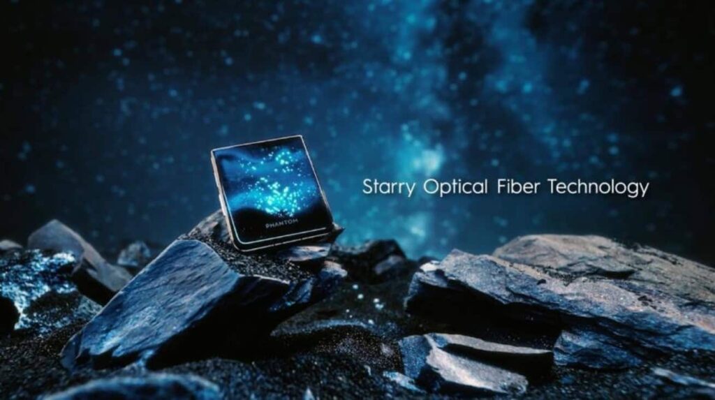 TECNO shows Starry Optical Fiber tech for unique phone designs