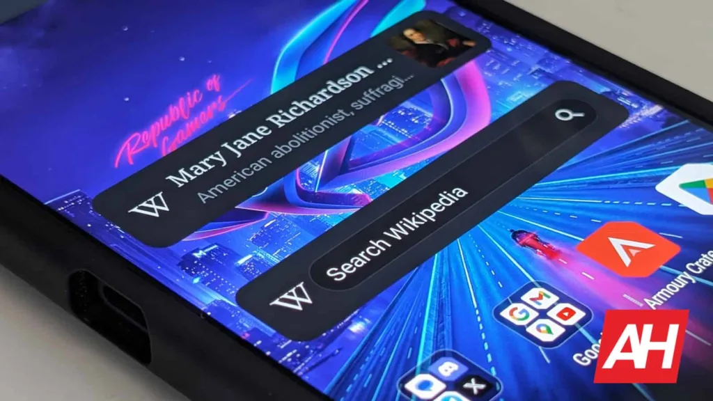 We could see stackable widgets on Android... maybe